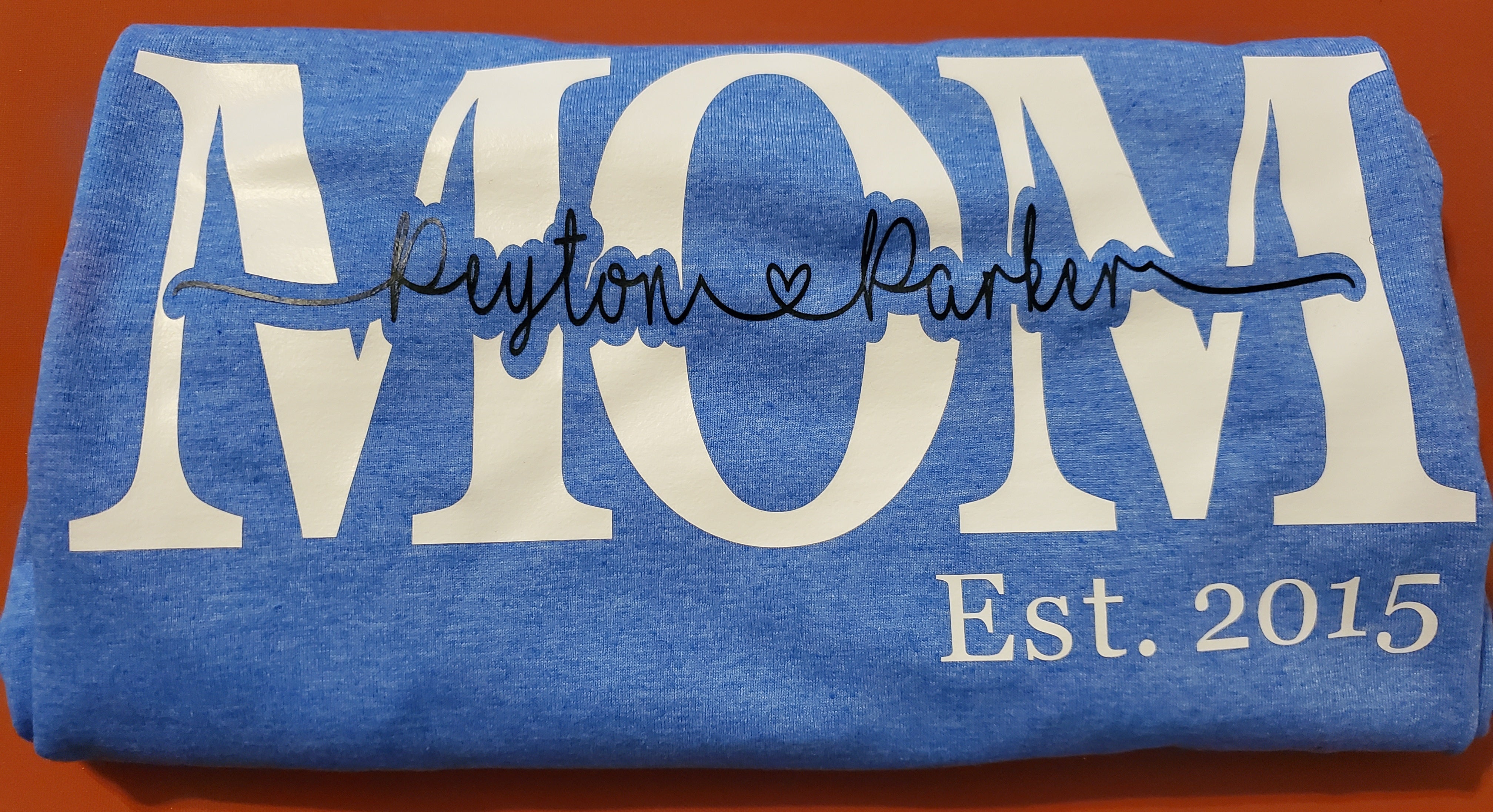 personalized mom shirt