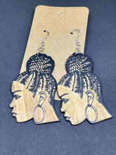 Load image into Gallery viewer, Cornrow Girl Earrings
