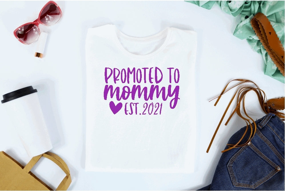 Promoted to Mommy Shirt